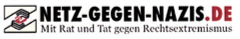 NETZ-GEGEN-NAZIS.DE Mit Rat und Tat gegen Rechtsextremismus Logo (DPMA, 01.04.2008)