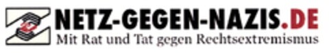 NETZ-GEGEN-NAZIS.DE Mit Rat und Tat gegen Rechtsextremismus Logo (DPMA, 04/01/2008)