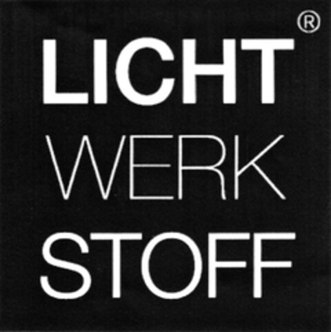 LICHT WERK STOFF Logo (DPMA, 02.02.2009)