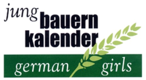 jung bauern kalender german girls Logo (DPMA, 15.04.2009)