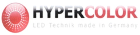 HYPERCOLOR LED Technik made in Germany Logo (DPMA, 04/07/2010)