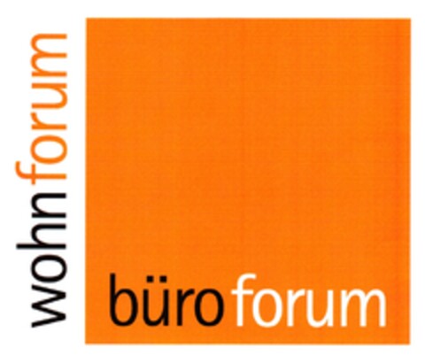 wohnforum büroforum Logo (DPMA, 07/13/2011)