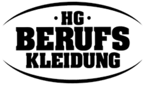 HG BERUFS KLEIDUNG Logo (DPMA, 11/29/2011)