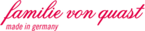 familie von quast made in germany Logo (DPMA, 11.09.2014)
