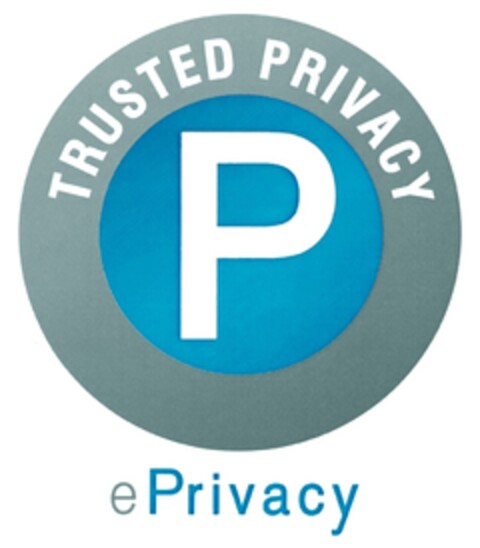 TRUSTED PRIVACY P ePrivacy Logo (DPMA, 02.06.2016)