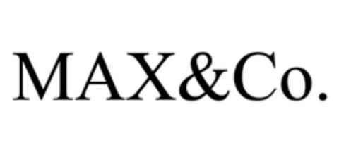 MAX & Co. Logo (DPMA, 05.10.2016)