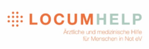 LOCUMHELP Ärztliche und medizinische Hilfe für Menschen in Not eV Logo (DPMA, 08/15/2016)