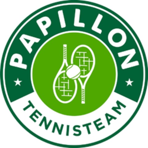 PAPILLON TENNISTEAM Logo (DPMA, 11/24/2016)