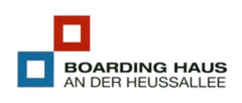 BOARDING HAUS AN DER HEUSSALLEE Logo (DPMA, 03/18/2017)