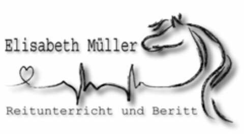 Elisabeth Müller Reitunterricht und Beritt Logo (DPMA, 11.06.2020)