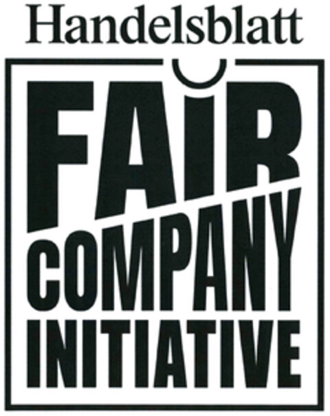 Handelsblatt FAIR COMPANY INITIATIVE Logo (DPMA, 07.05.2021)