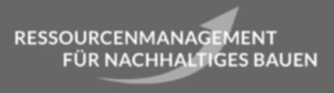 RESSOURCENMANAGEMENT FÜR NACHHALTIGES BAUEN Logo (DPMA, 05.02.2021)