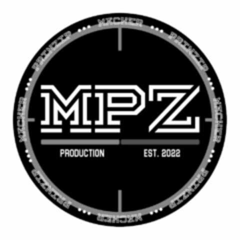 MPZ PRODUCTION EST. 2022 PRINZIP MACHER Logo (DPMA, 04/11/2024)