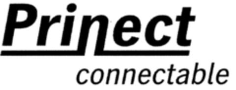 Prinect connectable Logo (DPMA, 04/30/2002)