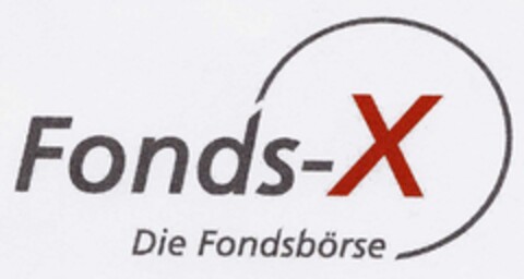 Fonds-X Die Fondsbörse Logo (DPMA, 09/06/2002)