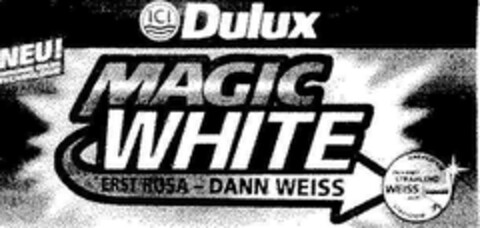 ICI DULUX MAGIC WHITE Logo (DPMA, 27.11.2002)