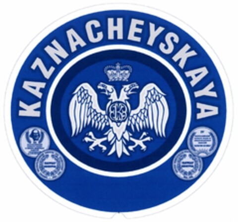 KAZNACHEYSKAYA Logo (DPMA, 11/09/2004)