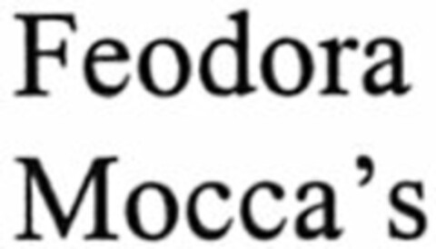 Feodora Mocca's Logo (DPMA, 04/28/2005)