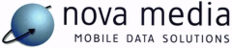 nova media MOBILE DATA SOLUTIONS Logo (DPMA, 06/23/2006)