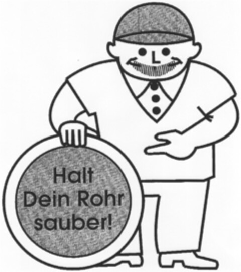 Halt Dein Rohr sauber! Logo (DPMA, 07.03.2007)