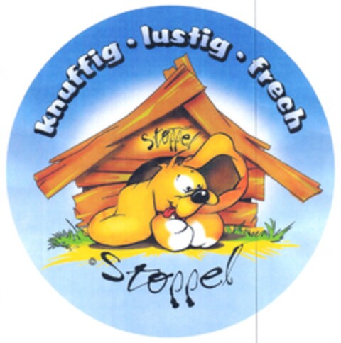 knuffig · lustig · frech Stoppel Logo (DPMA, 03/15/2007)