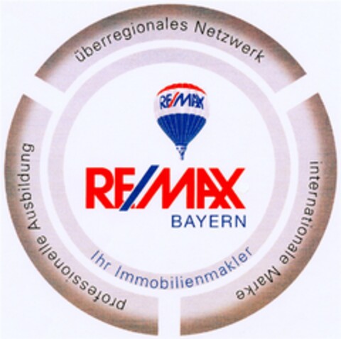 RE/MAX BAYERN Logo (DPMA, 02.07.2007)