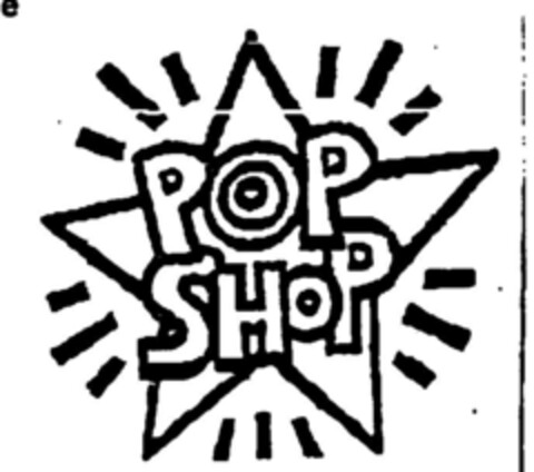 POP SHOP Logo (DPMA, 17.05.1995)