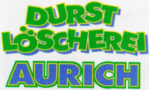 DURSTLÖSCHEREI AURICH Logo (DPMA, 05/23/1995)