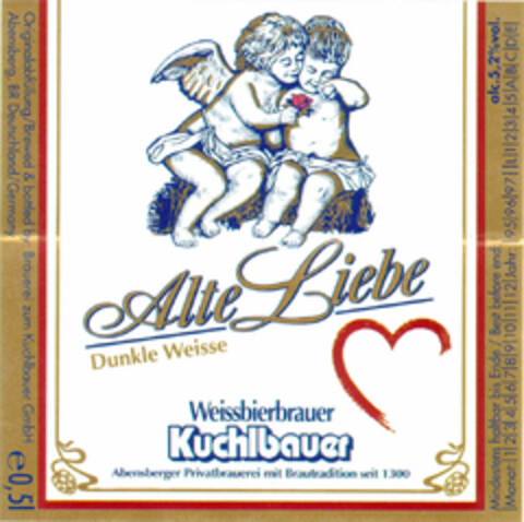 Alte Liebe Dunkle Weisse Logo (DPMA, 01.09.1995)