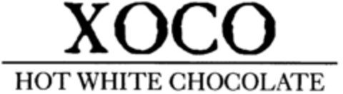 XOCO HOT WHITE CHOCOLATE Logo (DPMA, 29.06.1996)