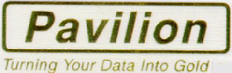 Pavilion - Turning Your Data Into Gold Logo (DPMA, 30.08.1996)