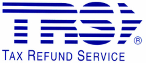 TRS TAX REFUND SERVICE Logo (DPMA, 19.05.1998)