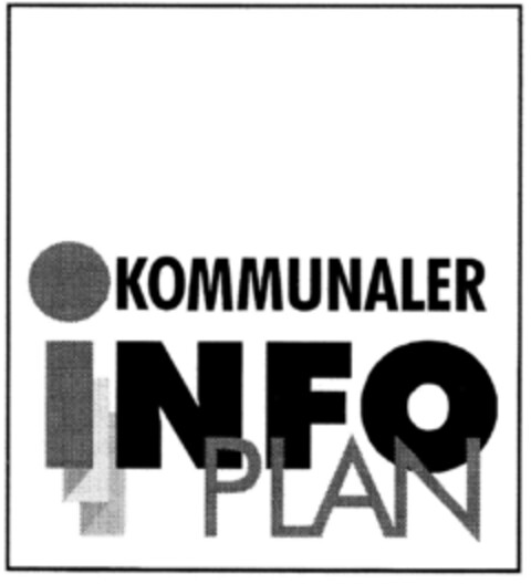 KOMMUNALER INFO PLAN Logo (DPMA, 27.10.1998)