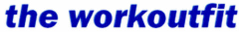 the workoutfit Logo (DPMA, 30.04.1999)