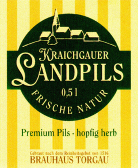 KRAICHGAUER LANDPILS Logo (DPMA, 24.08.1999)