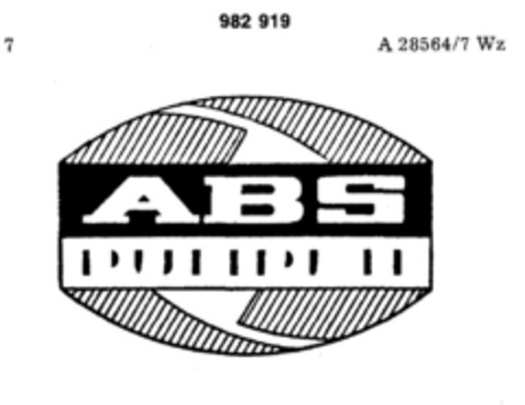 ABS Logo (DPMA, 29.10.1976)