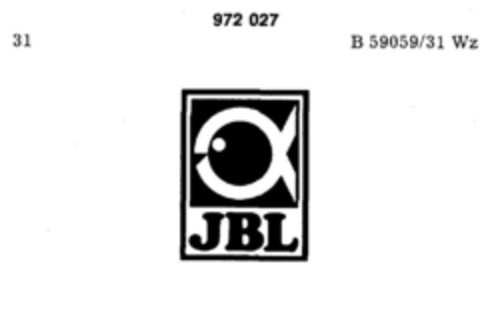 JBL Logo (DPMA, 09/16/1977)