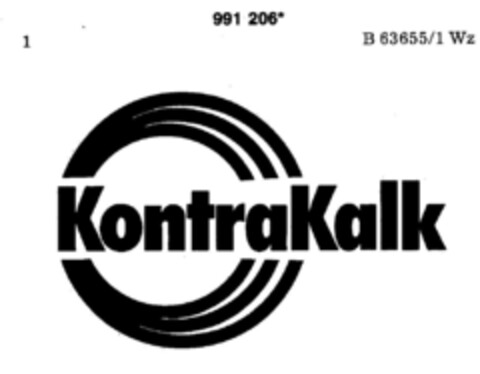 Kontra Kalk Logo (DPMA, 07/20/1979)