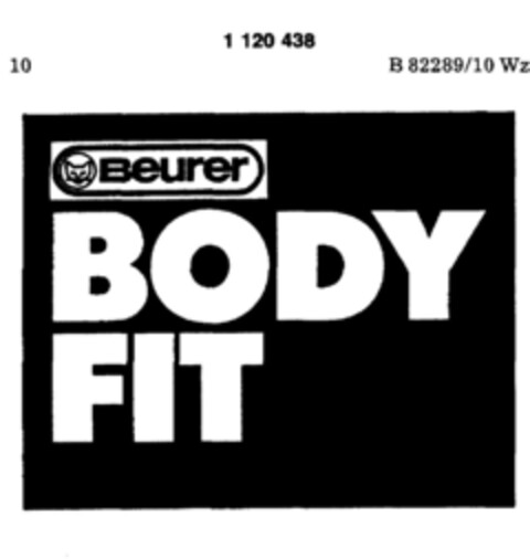 Beurer BODY FIT Logo (DPMA, 23.07.1987)