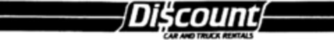 DISCOUNT CAR AND TRUCK RENTALS Logo (DPMA, 11.11.1991)