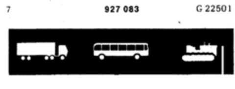 927083 Logo (DPMA, 05/21/1973)