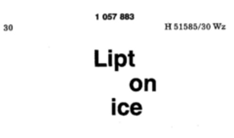 Lipt on ice Logo (DPMA, 22.07.1983)