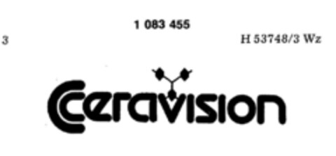 Ceravision Logo (DPMA, 01.02.1985)