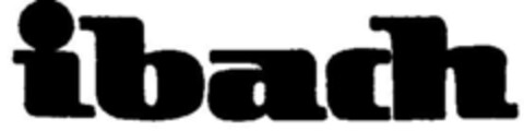 ibach Logo (DPMA, 10.03.1972)