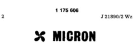 MICRON Logo (DPMA, 05/02/1987)