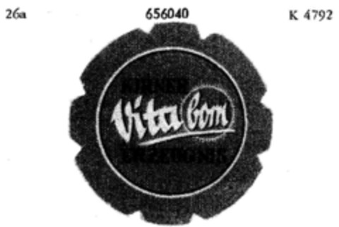 KIRNER Vitaborn Logo (DPMA, 29.07.1952)