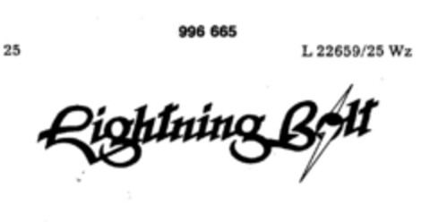 Lightning Bolt Logo (DPMA, 29.08.1978)