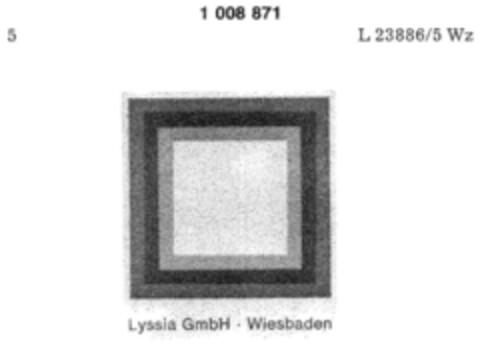 Lyssia GmbH   Wiesbaden Logo (DPMA, 24.12.1979)