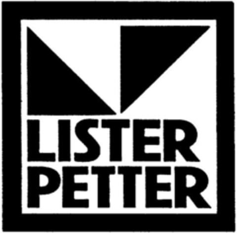 LISTER PETTER Logo (DPMA, 26.04.1993)