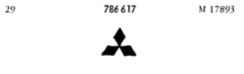786617 Logo (DPMA, 20.04.1961)